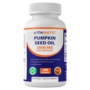 Vitamatic Pumpkin Seed Oil 2000mg Softgel Capsule per Serve - 180 Softgels - 1000mg per softgel
