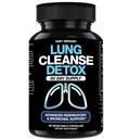 Detox Lung Cleanse, 60 giorni Cleanse - Supporta la salute polmonare all'interno dei sistemi Bronchial & Respiratory - Quit & Stop Smoking Aids - Herbal Detox per polmoni