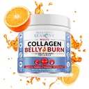 Polvere multi collagene con tipi I, II, III, V, X - Supplemento di gestione del peso con vitamina C & acido ialuronico – Supporta pelle, capelli, unghie, metabolismo, Joint & Muscle Health – 20 Servings (1)