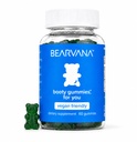 BEARVANA Peach Support Gummies per le donne | Integratore a base di erbe con 9 Botanical tra cui Maca Root, Fenugreek & Ginger | Vitamine essenziali | Sapore di bacche | 60 Gummies