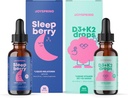 JoySpring vitamina D3 K2 per i bambini può sostenere il sistema immunitario sano vitamina D per i bambini e la melatonina liquida per il sostegno del sonno dei bambini