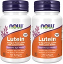 NOW Alimenti Lutein 10 mg Softgels, 120 (Pacchetto di 2)