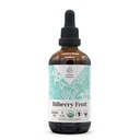 Bilberry Fruit USDA Organic Alcohol-Free Extract | Integratore alimentare, Tintura ad alta potenza | Fatto da Bilberry (Vaccinium Myrtillus) Dried Fruit 4 oz