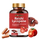 Capsule Licopene - Lycopene Supplemento 200mg con Reishi Mushroom 200mg, Estratto di pomodoro naturale capsule per il supporto immunitario - Gluten-Free, Non OGM
