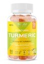 SUKU Curmeric Curcumin Zucchero Gummie libere con 1003mg di Turmeric - Pepe nero protegge fegato, migliora la digestione, risposta di infiammabilità e salute comune – Lime Lime Flavour (50 Gummies)