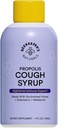 BEEKEEPER’S NATURALS B.Better Nighttime Cough Syrup per adulti - Estratto di mirtilli, Estratto di api Propolis, Miele di grano saraceno - Supporto immunitario, 4 oz