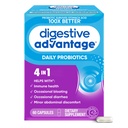 Probiotici di vantaggio digestivo per la salute digestiva, Probiotici giornalieri per le donne e gli uomini, Supporta la salute del fegato, Bloating occasionale & Diarrea, Minor Abdominal Discomfort, & Supporto immunitario, capsule 60ct