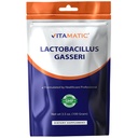 Vitamatic Lactobacillus Gasseri Probiotic Powder - Digestive Health Support - 100 Grammo (3.5 OZ) - 100 Serve