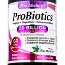 FITO MEDIC Lab - Probiotici per le donne - 50 miliardi di CFU di probiotici- 60 giorni Serve s -probiotici per la salute digestiva- 16 - probiotici - Blend. Promuove l'equilibrio digestivo.