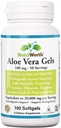 Aloe Vera Supplemento (100 Softgels) 20.000mg Equivalenza Gel Pura – Realizzata con Aloe Vera Organica