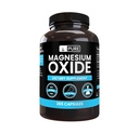 Ingredienti originali puri Ossido di magnesio o filler di riso, Sempre puro, Lab verificato (365 capsule)