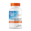 I medici migliori potenziato Wild Caught Antarctic Krill (Superba2) Plus Omega-3s, Supporta la salute del cuore e del cervello, Non-GMO, Gluten Free 60 Softgels