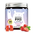 Supplemento di supporto per le donne. Rilievi mestruali Gummies a bersaglio rotture ormonali, Bloating, Cramps periodi, & Mood Swings. Vegan, con vitamina B6 & Lemon Balm, 30 Gummies