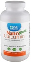 One Planet Nutrition Nano Curcumin 500 mg Veggie Capsule (120 Serve), Nano per l'assorbimento elevato, Supporta la salute immunitaria, Non OGM, Vegan, senza glutine