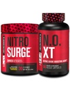Jacked Factory Nitrosurge Shred Thermogenic Pre-Workout in Blueberry Lemonade & N.O. XT Nitric Oxide Booster per uomini e donne