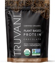 Truvani Vegan Pea Protein Powder | Chocolate | 20g Organic Plant Based Protein | 10 Servings | Keto | Gluten & Dairy Free | Low Carb | No Aggiunto Sugar