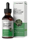 Horbäach Olive Leaf Extract Liquid | 2 fl oz | Super Strength | Alcohol Free, Vegetariano, Non OGM, Gluten Free