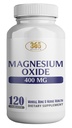 Magnesio 400mg [High Potency] Supplemento – Ossido di magnesio per il supporto immunitario, recupero del muscolo, gambe e rilassamento 120 compresse-USA Made