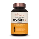 Live Conscious Joint Health Supplement - MoveWell Plus Antarctic Krill Oil, Astaxantina naturale e acido ialuronico | Outperforms Glucosamine