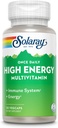 SOLARAY Una volta Daily High Energy Multivitamin per le donne e gli uomini - Integratori di energia - Supporto immunitario w/Vitamin C, A, D ed E, Vitamina B Complex, Trace Minerals, 60-Day Guarantee, 30 Serv, 30 VegCaps