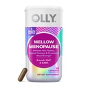 OLLY Mellow Menopause Integratori per Donne, Supporta Flash Hot, Vaginal Dryness & Occasional Mood Swings, * Estro-G100®, GABA, Vegan Capsules, 1 Mese di Alimentazione - 30 Conte