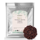 Starwest Botanicals Organic Hawthorn Berries Whole - Dried Loose Leaf Herb for Tea, Jam, & Herbal Extract, Natural Digestion Support, Certified Kosher, Non-GMO - Bulk 1 lb Bag