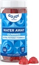 GOJOY Water Away Gummies – Supporto diuretico naturale per la ritenzione idrica e l'equilibrio di idratazione – Formula di erbe con Dandelion – 60 Vegan Gummies