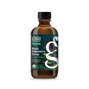 Gaia Herbs Black Elderberry Syrup - Integratore di Supporto Immune - Realizzato con Organic Black Elderberries (Sambucus nigra) per Sistema Immune* - USDA Certified Organic Formula - 3 Fl Oz (18-Day Supply)