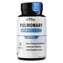 Pulmonary Miracle COPD Relief and Lung Detox Capsules to Clear Lungs & Aid Breathing - Integratore di supporto polmonare con Vinitrox & GABA per Cough & Respiratory Relief a lungo termine, 60 Caps