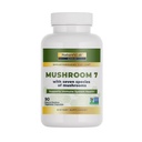 Natural's Lab Mushroom 7 Organic Blend - Vantaggi Il sistema immunitario, Funzione cellulare e resistenza - 90 Capsule (45 Serve)