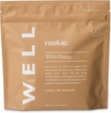 Rookie Wellness Well – Vegan Immune Support Packets con 1000 mg di vitamina C, 14 mg di vitamina E, e Ginger in un aroma di agrumi naturali - Zucchero e Filler Free (30 Serve, Arancio Selvatico)