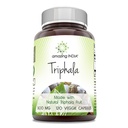 Incredibile India Natural Triphala Supplemento | 500 Mg per Serving | 120 Veggie Capsule | Non-GMO | Gluten-Free | Made in USA