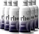 Rho Nutrition Liposomal NAD+ – Integratore Liquido Progettato per aiutare l'assorbimento – Forma attiva di NAD+ Aiuta a sostenere la salute cellulare normale, l'invecchiamento sano, il metabolismo energetico e la vitalità – 6 pacchetto