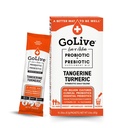 GoLive Prebiotico e Probiotico per donne, uomini, bambini. Polvere sinbiotica curcuma di tangerina w/ L-Glutamina, vitamina D3, elettroliti. Per la salute, la digestione, il metabolismo, l'immunità 15-50B CFU.