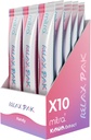 Mitra9 Kava Powder RelaxPak - Kandy Kava Extract Powder Packets | Mood Enhancer | Plant Based | Promuove la calma naturale & Clarity | Easy Open Single-Serving Stick (10)