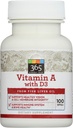 365 da Whole Foods Market, Vitamina A con D3, 100 ct