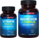 Complesso di magnesio 5-in-1 e vitamina D3 K2