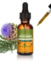 Estratto di liquido di carciofo organico certificato di Herb Pharm per il supporto cardiovascolare e circolatorio - 1 oncia