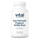 Vital Nutrients Saw Palmetto con Pygeum & Nettle Root - Vegan Saw Palmetto per gli uomini Supporta la sana funzione della prostata* - Glutine, Latticini, Soia Free - 120 Capsule