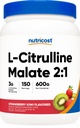 Nutricost L-Citrulline Malate 2:1 (600 Grammi) (Strawberry Kiwi)