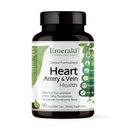 Cuore di Smeraldo Labs, Artery & Vein Health - Supporto per la salute del cuore con bacche di Hawthorn, curcuma Meriva, vitamina K2 come Vital Delta MK-7 & More - Gluten-Free - 90 capsule vegetali (30-Day Supply)