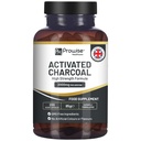 Capsule Charcoal attivati - 200 capsule Vegan ad alta resistenza - 2000mg per Serving Ho fatto nel Regno Unito da Prowise Healthcare
