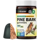 BIO KRAUTER Pine Bark Extract Gummies - 300 mg di resistenza - 60 Vegan Chews - French Maritime Pine Bark Extract - Antiossidante Supplement - 95% Proanthocyanidins - Pectin-Based Formula
