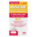 Bacid Daily Probiotic con Bacillus Coagulans, integratore alimentare per la salute digestiva, 100 capsule