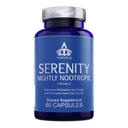 Thrivous Serenity Nightly Nootropic – Sleep & Relax Formula con KSM-66 Ashwagandha, L-Theanine, Magnesium Glycinate & Melatonin – 60 capsule vegane