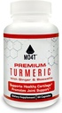 Premium Turmerico, Glucosamina, Ginger, Condroitina sulfato, Estratto di Boswellia, MSM, Bioperine, Quercetin & L-Meth - 60 capsule