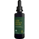 Global Healing Acid Reflux Relief Organic Liquid Supplement W/Slippery Elm - Aiuta a migliorare Stomach, Heartburn, Indigestione - Supporta la difesa del corpo contro i problemi digestivi - 2 Fl oz