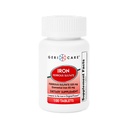 GeriCare Ferrous Sulfate Tablets 325mg, Elemental Iron 65 mg High Potency Iron Supplement | Supplemento alimentare 100 Count. (Pacchetto di 1)