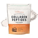 Polvere di peptidi di collagene dal vivo - Peach Mango polvere di collagene aromatizzata - capelli, pelle, chiodo e supporto misto - Tipo I & III Grass-Fed Supplementi di collagene per le donne e gli uomini - 30 Serve - 13oz