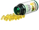 Siberian Green Pine Nut olio w/Pine Resin Capsule 200 Softgels Wild Harvested Siberia Altai Cold Pressed Unrefined
